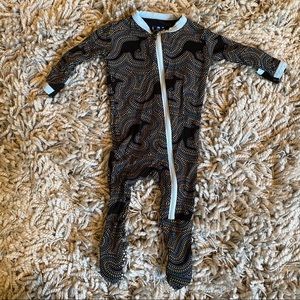 Kickee Pants zip footie pajamas